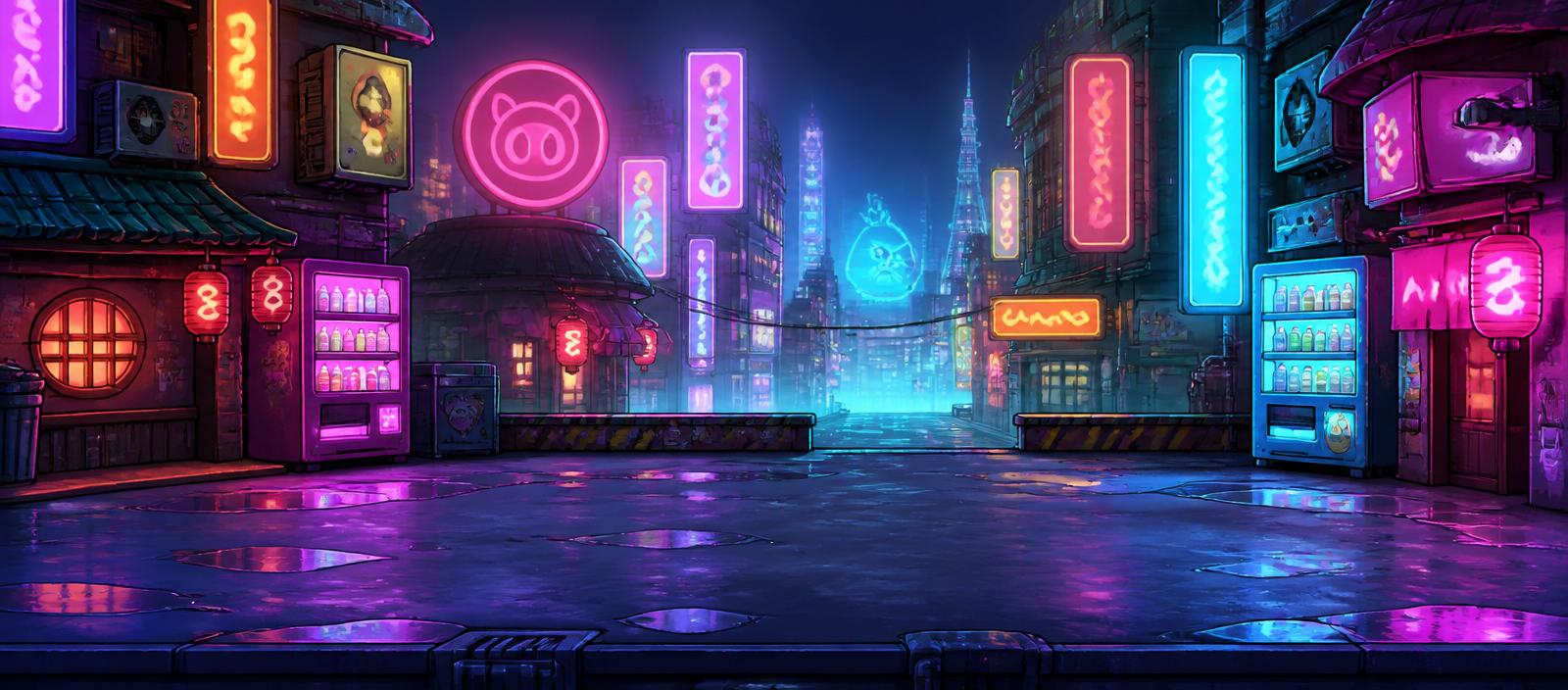Tokyo Neon Nightlife